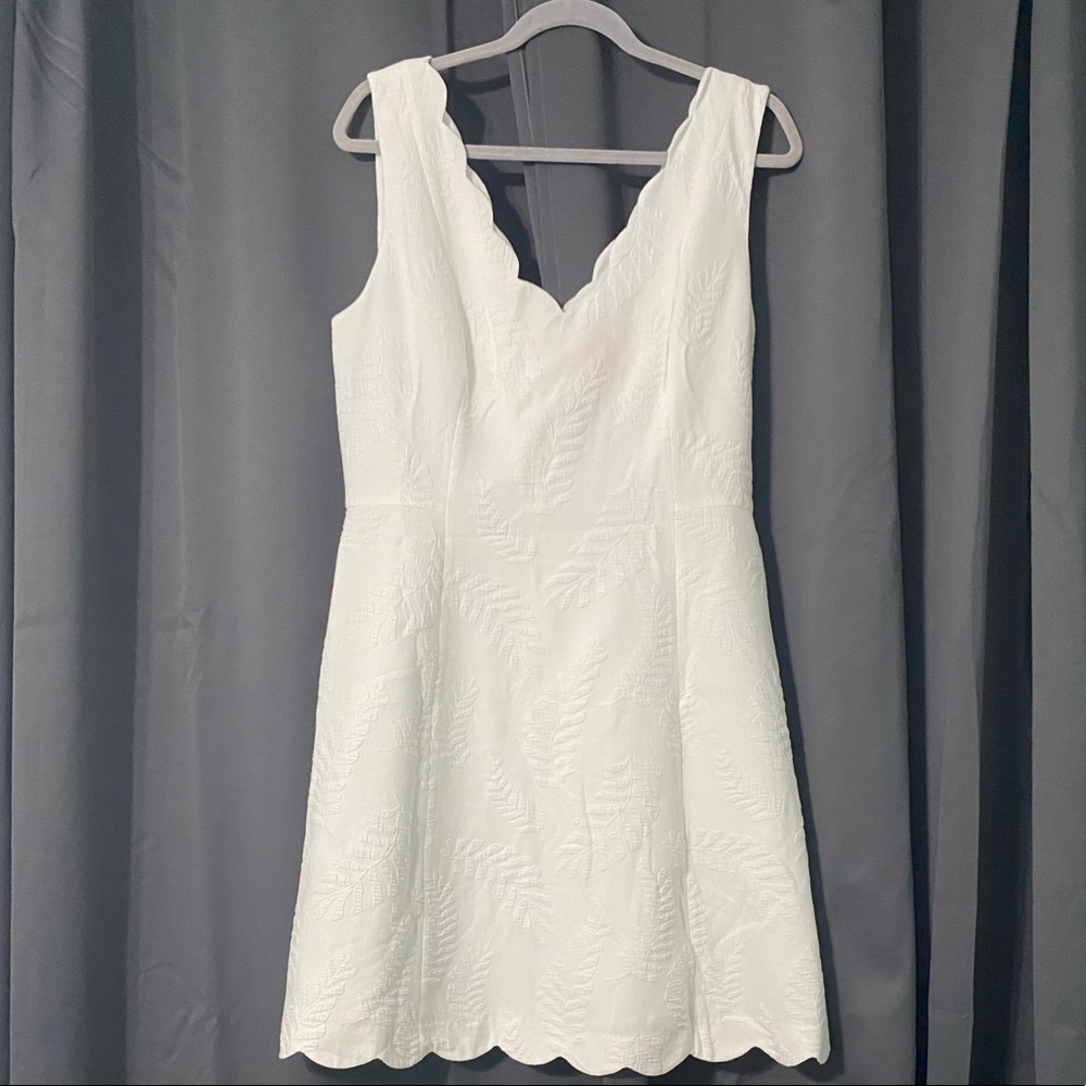 NWOT White Lilly Fit and Flare